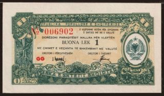 1 lek, 1965