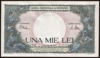 1000 lei, 1941