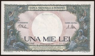 1000 lei, 1941
