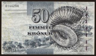 50 kronur, 2001