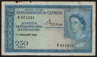 250 mils, 1956