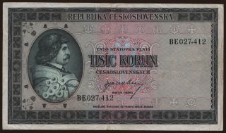 1000 korun, 1945