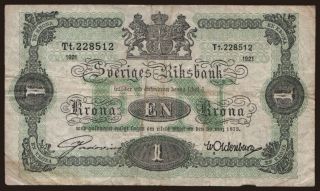 1 krona, 1921