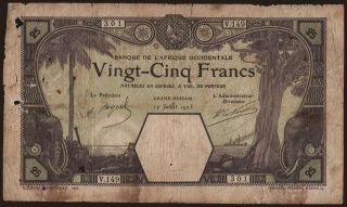 25 francs, 1923