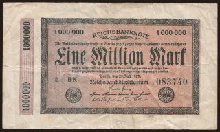 1.000.000 Mark, 1923