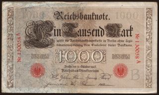 1000 Mark, 1903