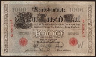 1000 Mark, 1906
