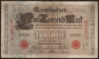 1000 Mark, 1909