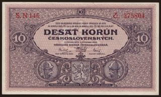 10 korun, 1927