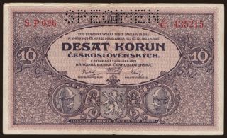 10 korun, 1927