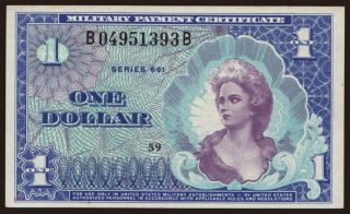 MPC, 1 dollar, 1968