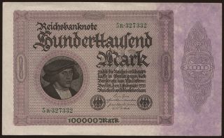 100.000 Mark, 1923