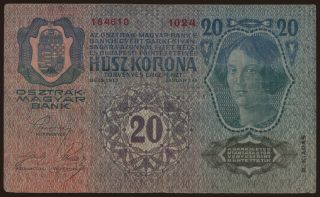 20 Kronen, 1913