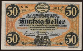 Zalaegerszeg, 50 heller, 1916