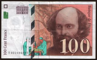 100 francs, 1997