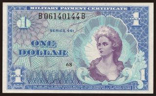 MPC, 1 dollar, 1968