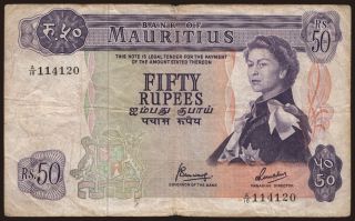 50 rupees, 1967
