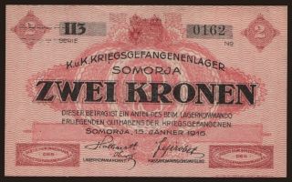 Somorja, 2 Kronen, 1916