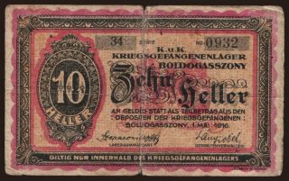 Boldogasszony, 20 Heller, 1916