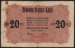 20 lei, 1917