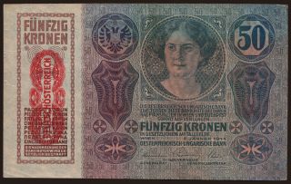 50 Kronen, 1914(19)