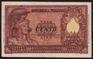 100 lire, 1951