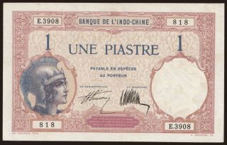 1 piastre, 1927