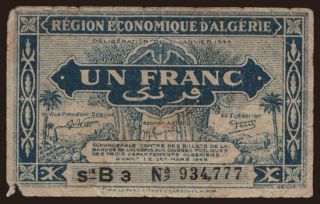 1 franc, 1944