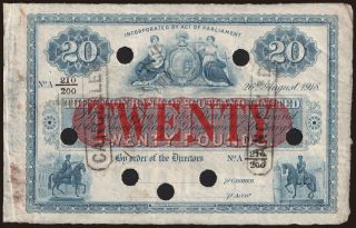 Union Bank of Scotland, 20 pounds, 1905