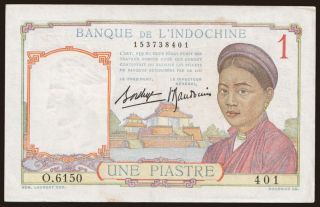 1 piastre, 1936