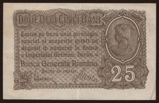 25 bani, 1917