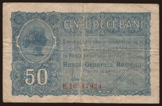 50 bani, 1917