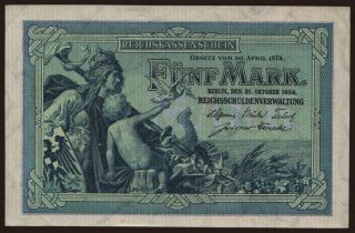 5 Mark, 1904