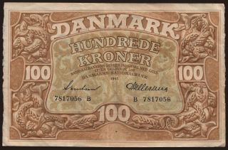 100 kroner, 1943