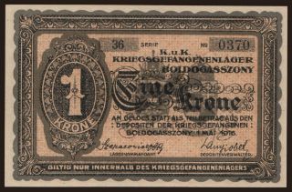 Boldogasszony, 1 Krone, 1916