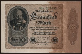 1000 Mark, 1922