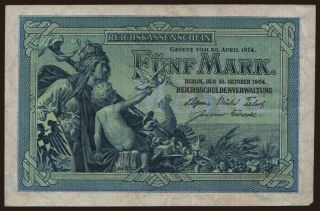 5 Mark, 1904