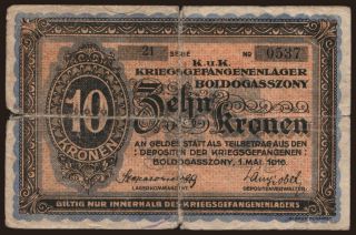 Boldogasszony, 10 Kronen, 1916