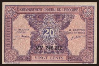 20 cents, 1942