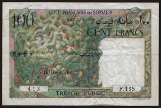 100 francs, 1952