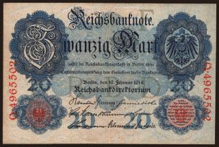 20 Mark, 1914