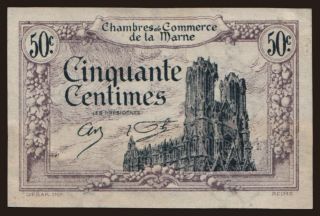 Marne, 50 centimes, 1922