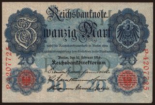 20 Mark, 1914