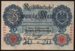 20 Mark, 1914