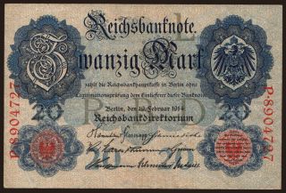 20 Mark, 1914