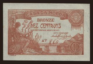 10 centavos, 1917