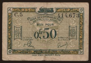 Rheinland, 0.50 Franc, 1923