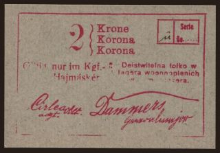 Hajmáskér, 2 Kronen, 1916
