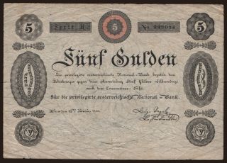 5 Gulden, 1825