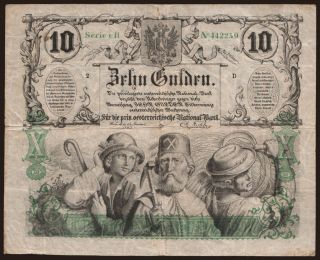 10 Gulden, 1863